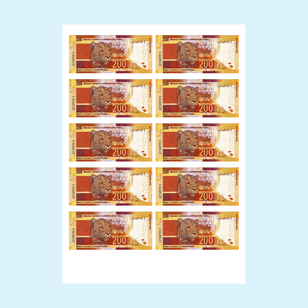 South African Play Money