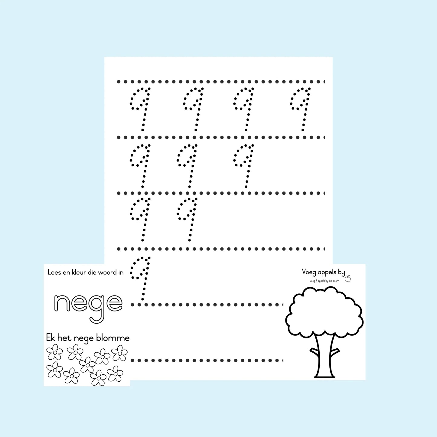 My getalboeke 1 tot 10