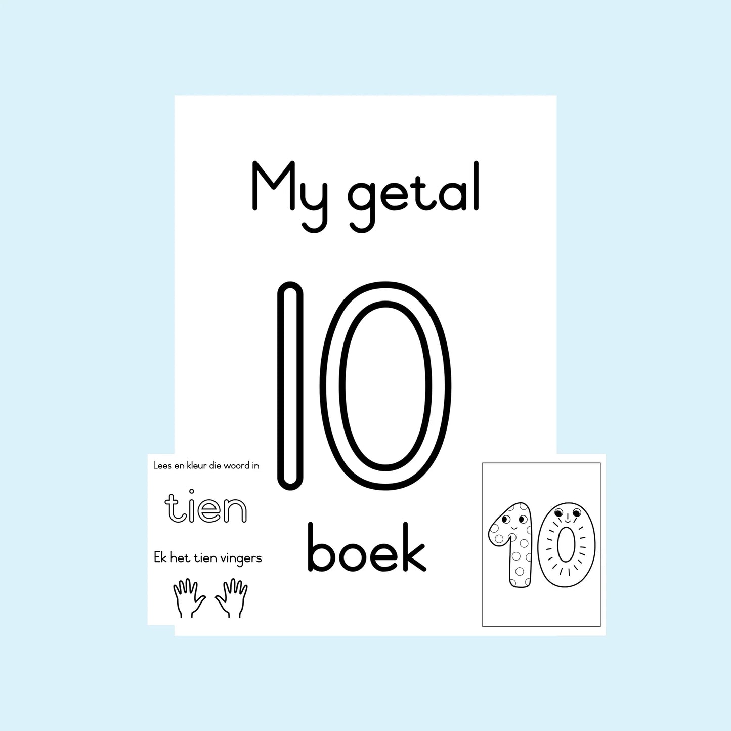 My getal 10 boek