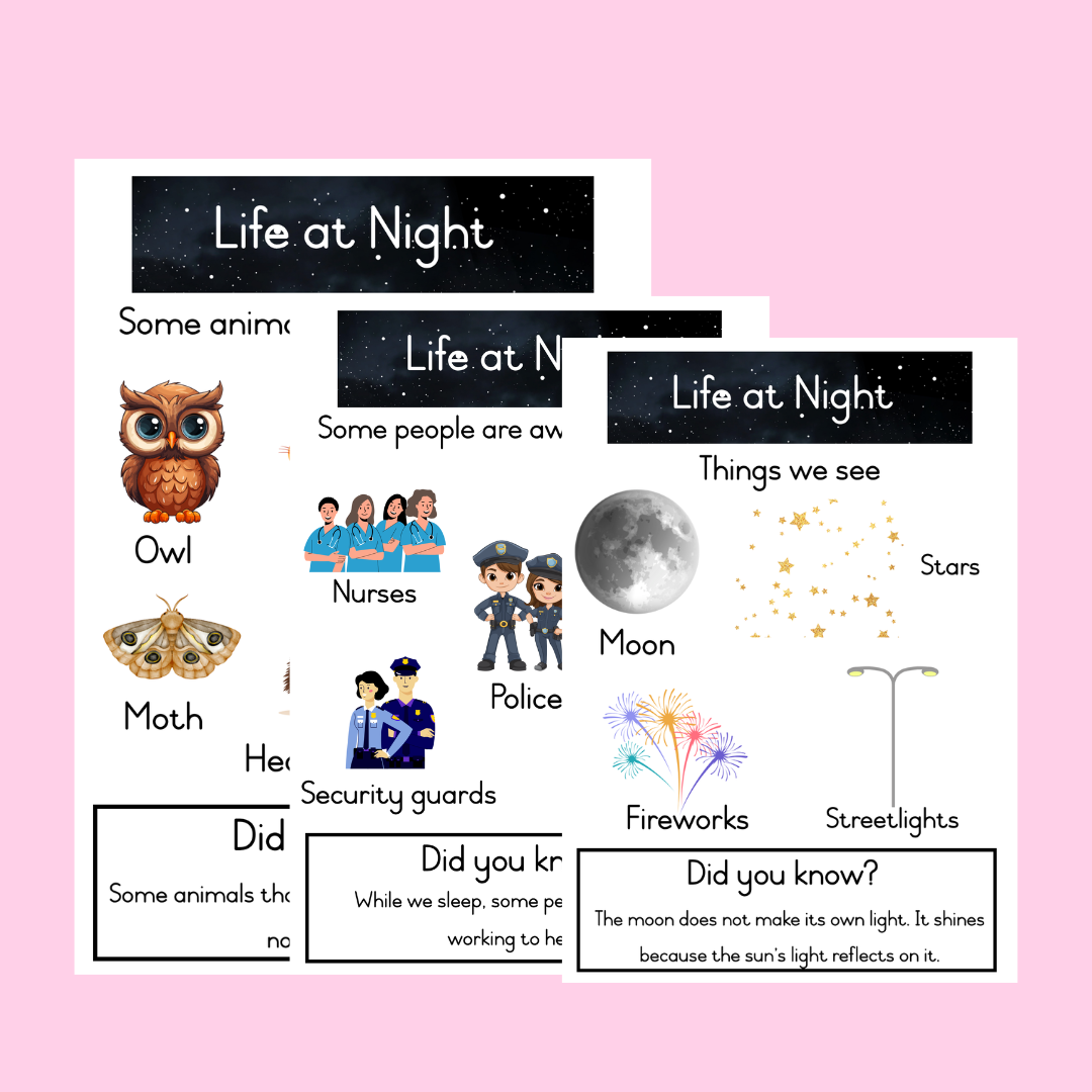 Life At Night Posters