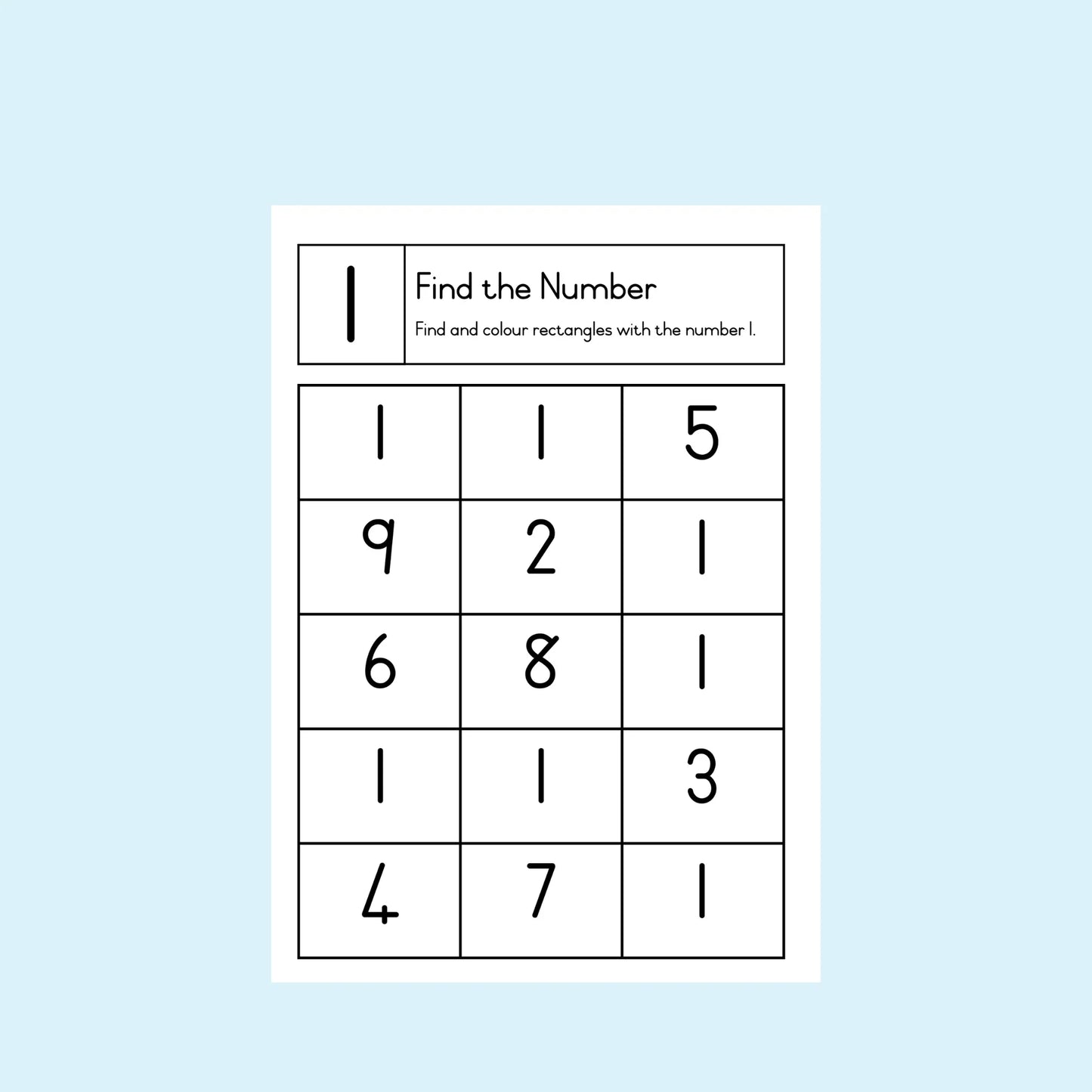 My Number Books