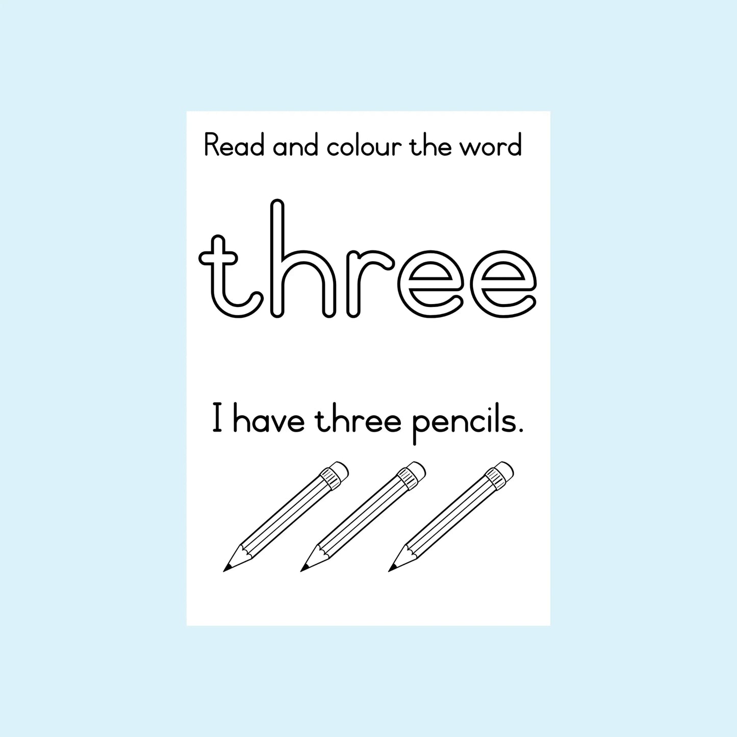 My Number Books
