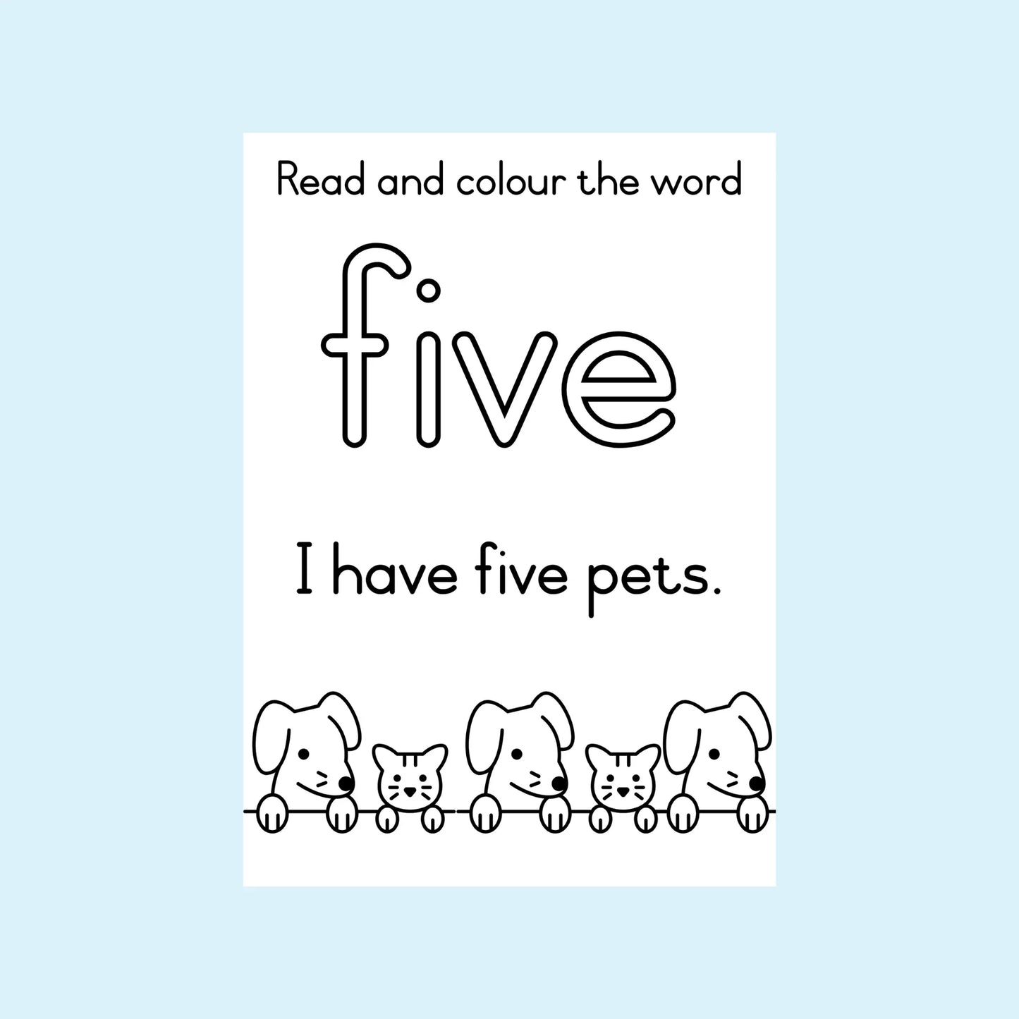My Number Books