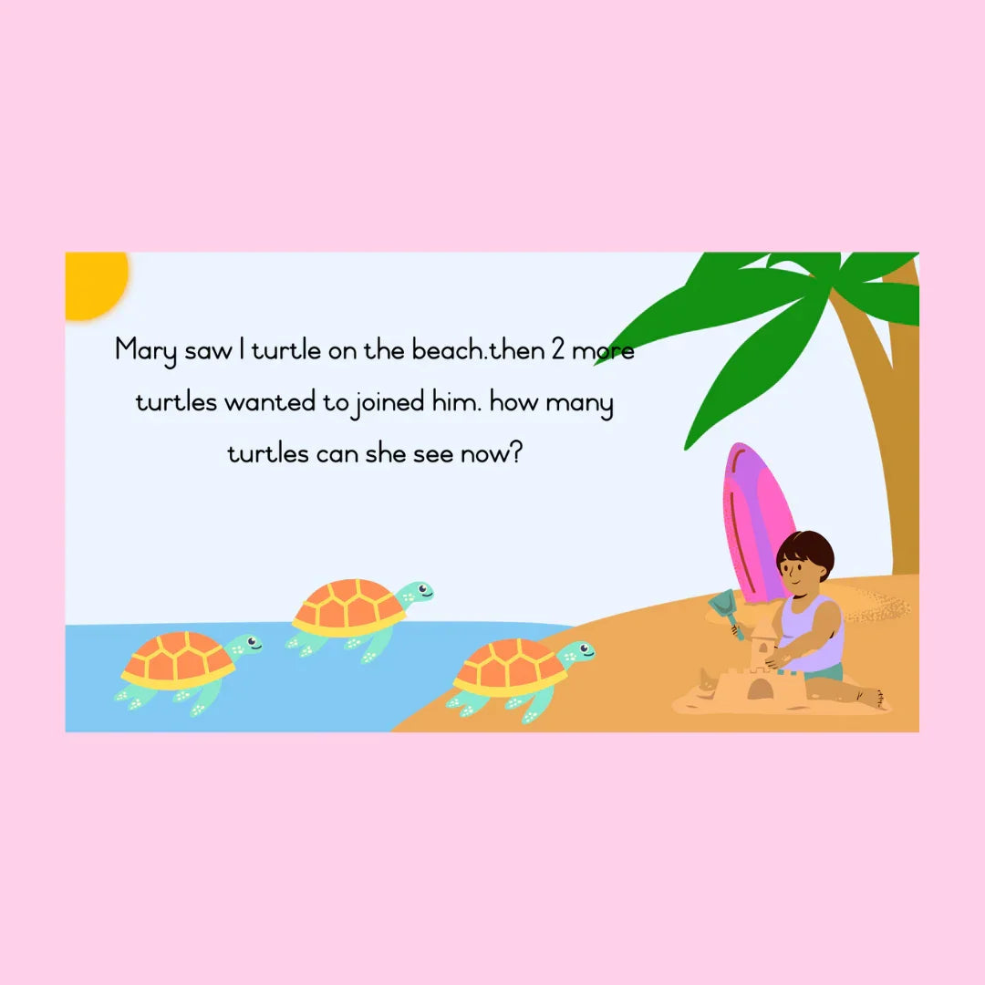 Addition Word Sums (Number 1 to 10)