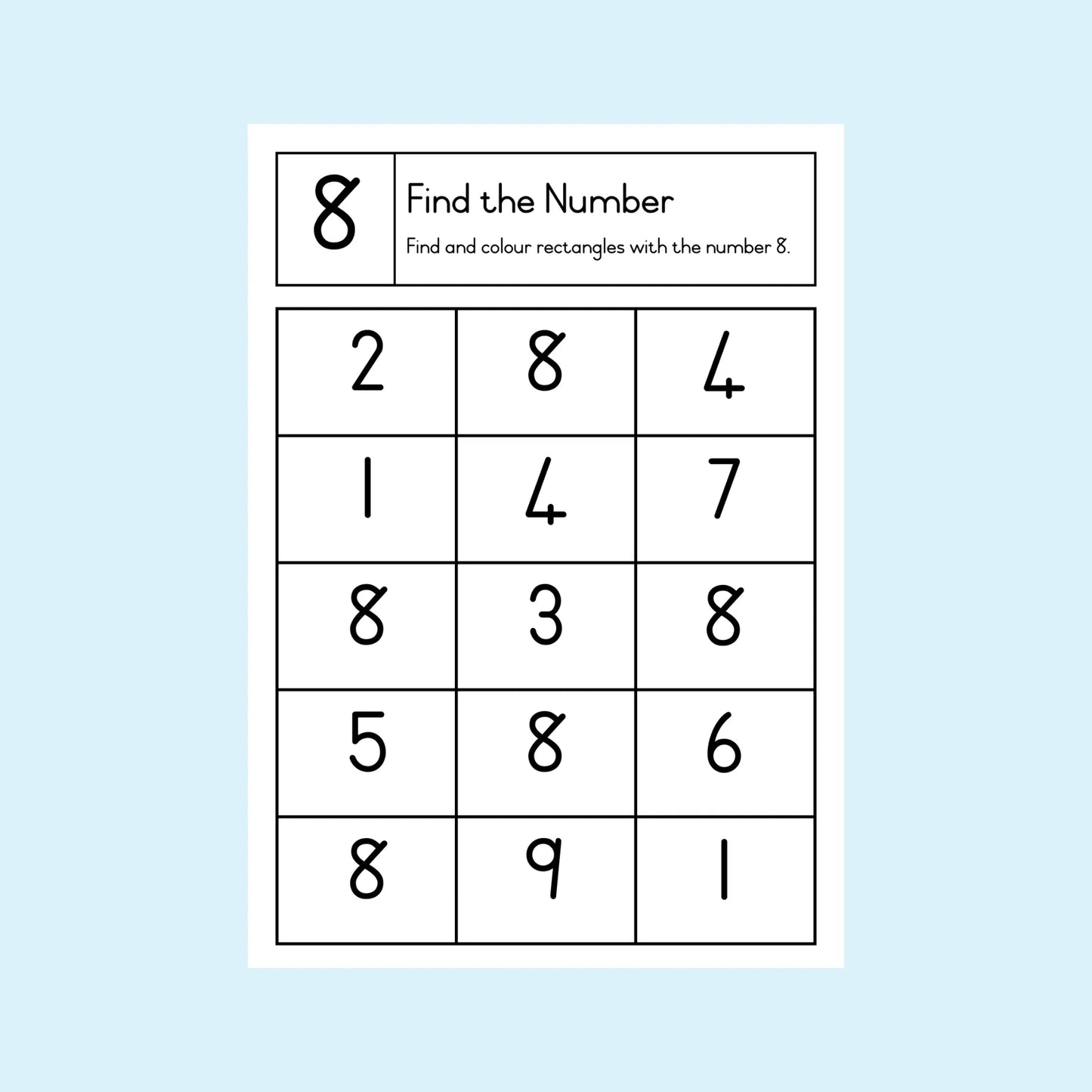 My Number Books