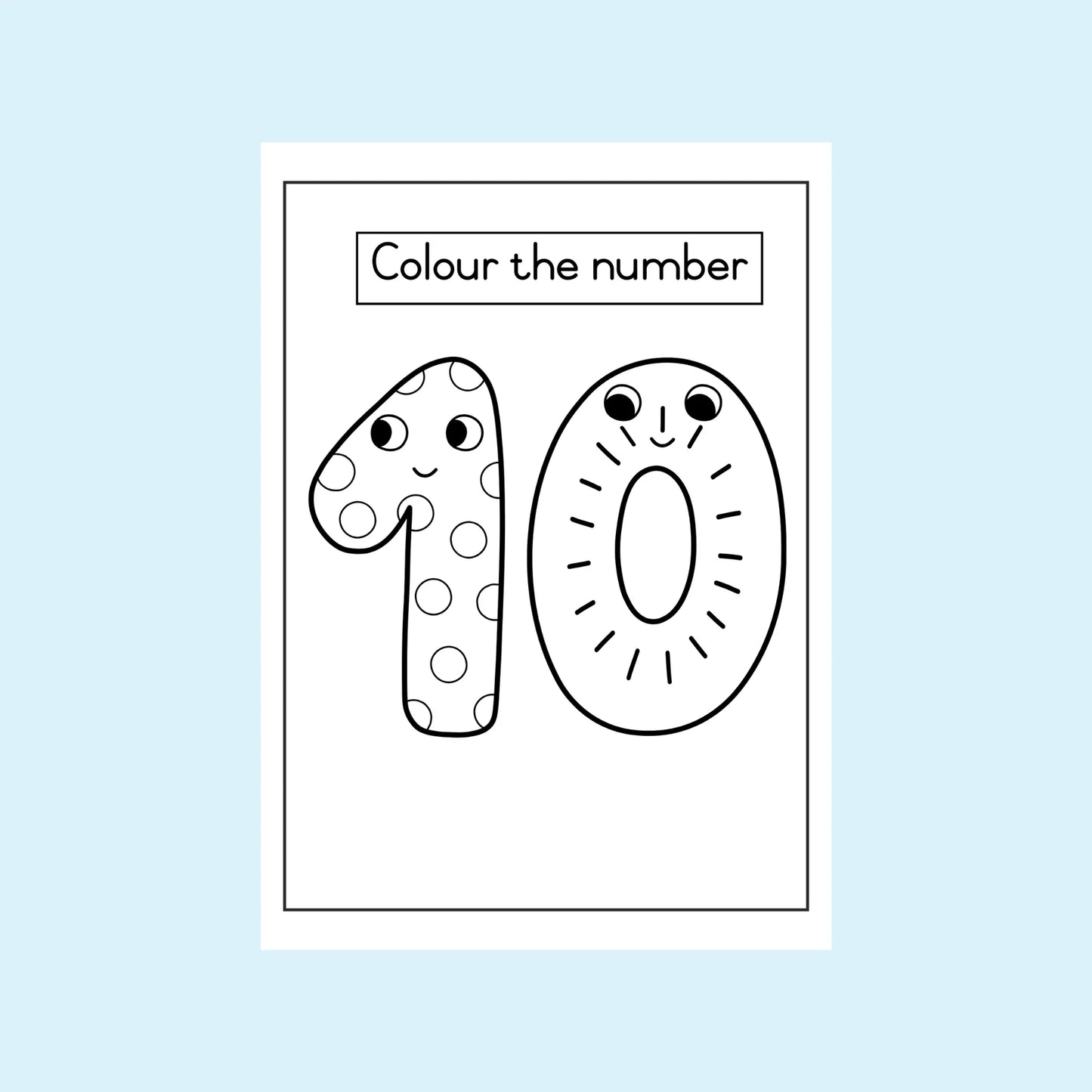 My Number Books