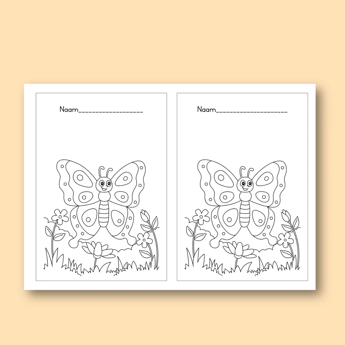 A5 Skoenlapper Rapport Dekking