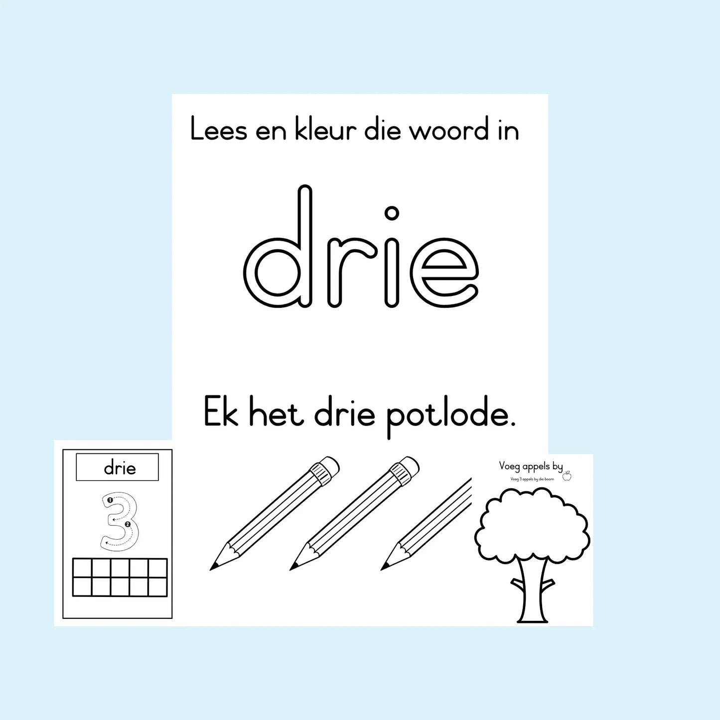My getal 3 boek