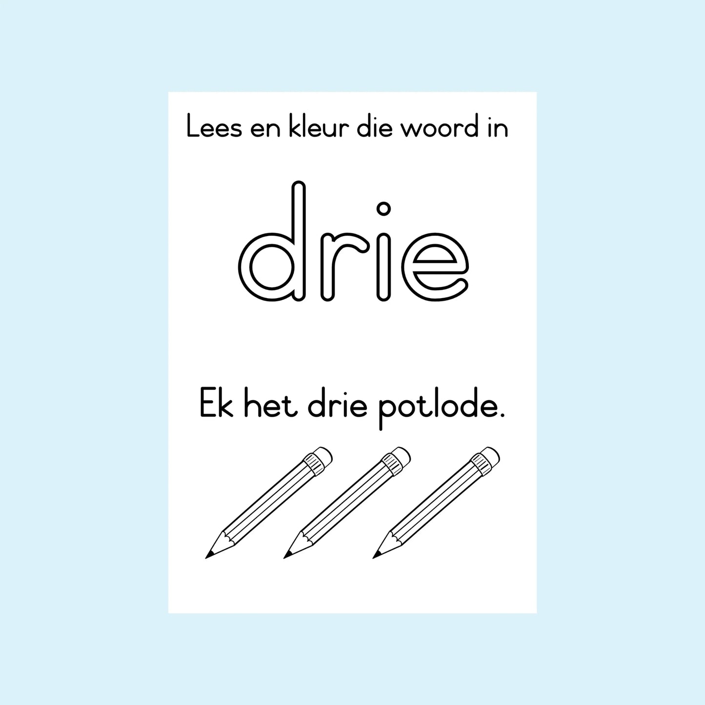 My getalboeke 1 tot 10