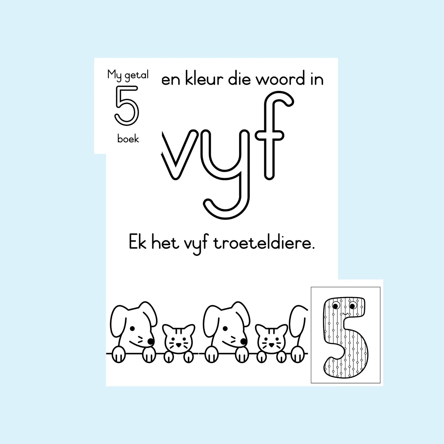 My getal 5 boek