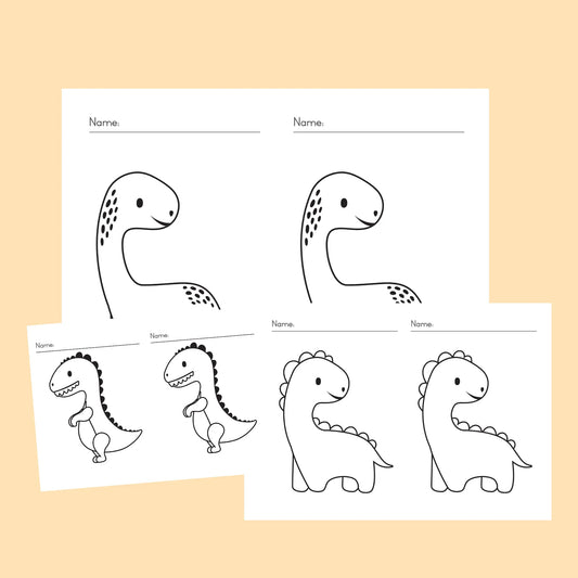 A5 Dinosaur Report Cover