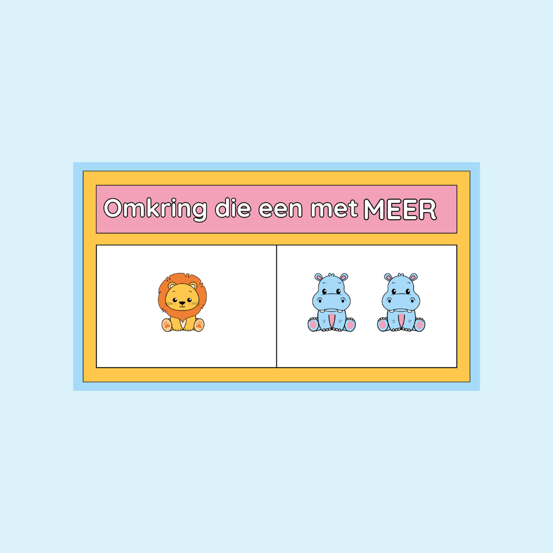 Meer en Minder Aanbieding