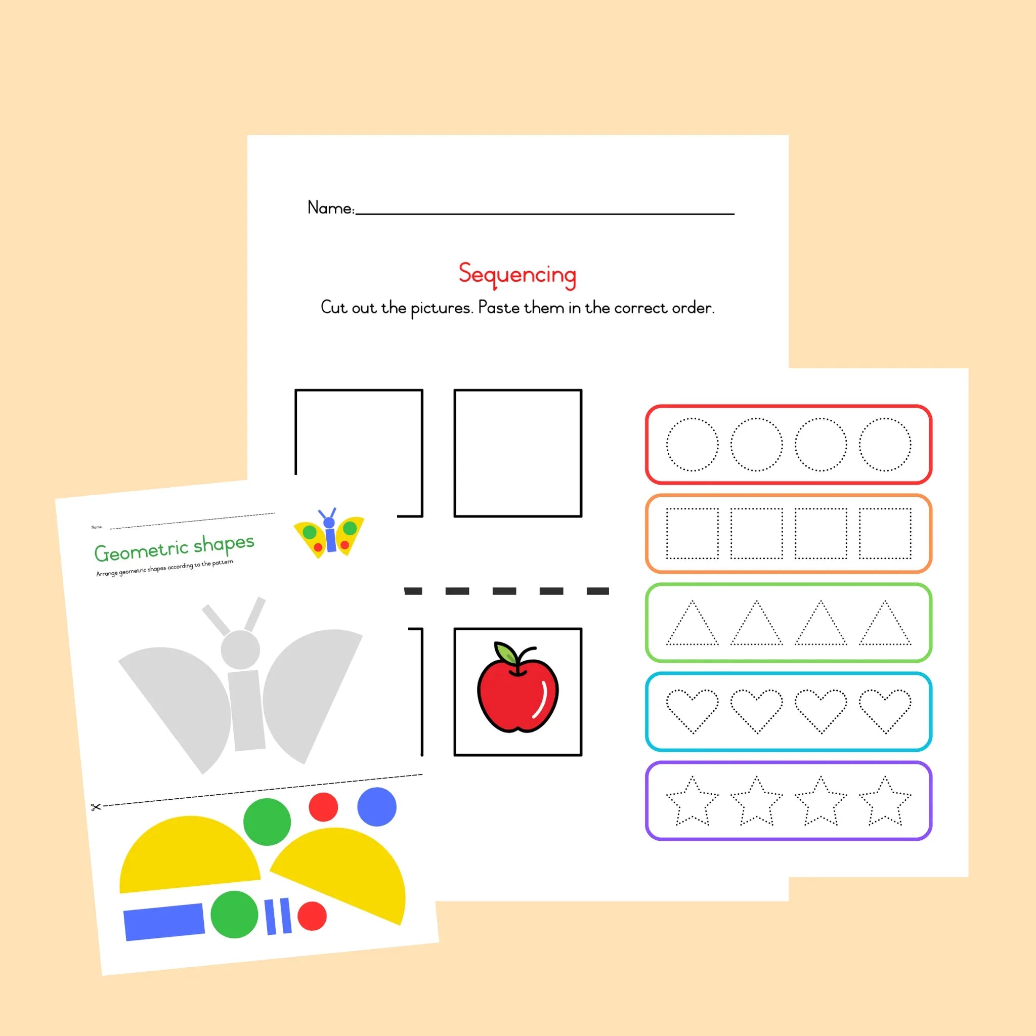 Holiday workbook with foundational skills.