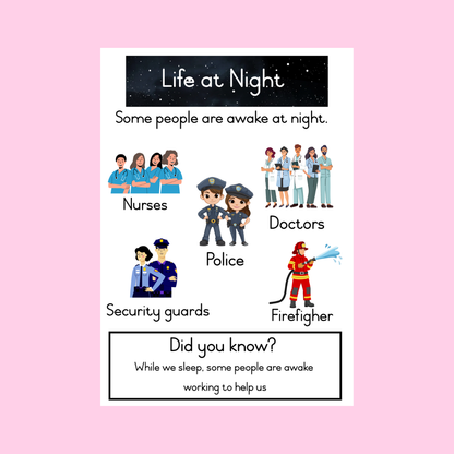 Life At Night Posters
