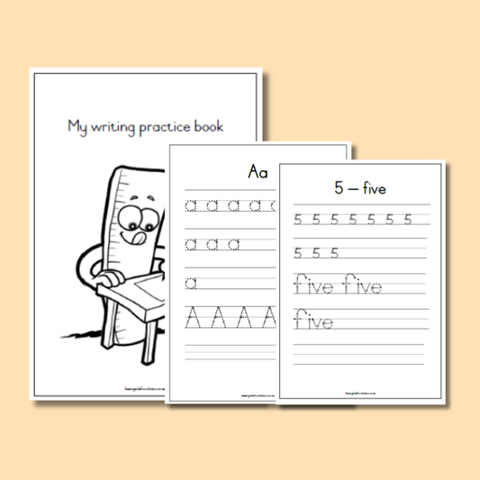 My Writing Practice Book