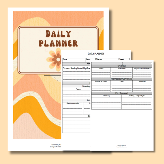 DAILY PLANNER (GROOVY)
