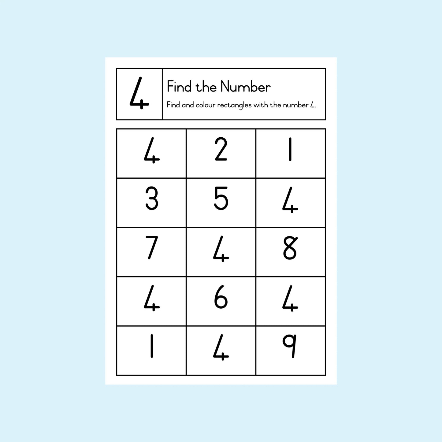 My Number Books