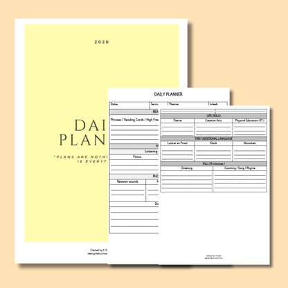 DAILY PLANNER (SUNSHINE)