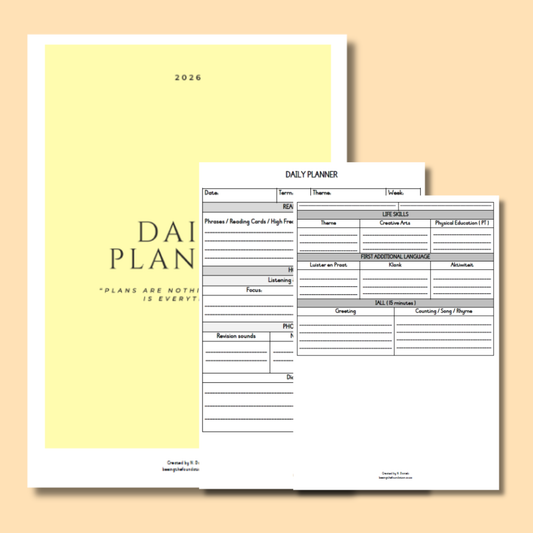 DAILY PLANNER (SUNSHINE)