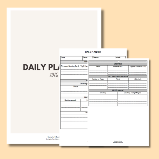 DAILY PLANNER (SIMPLICITY)