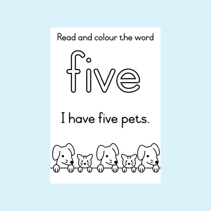 My Number Books