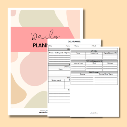 DAILY PLANNER (TURTLE)