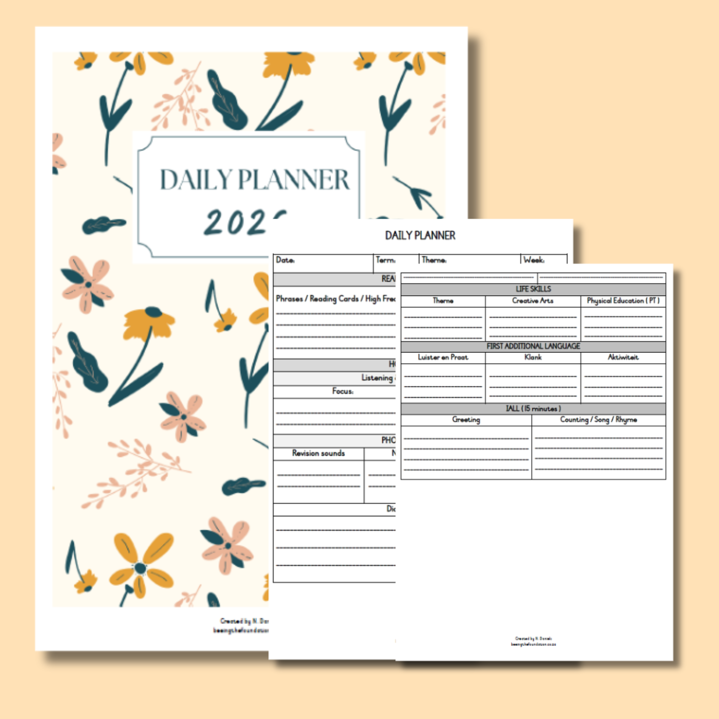 DAILY PLANNER (DAISY)
