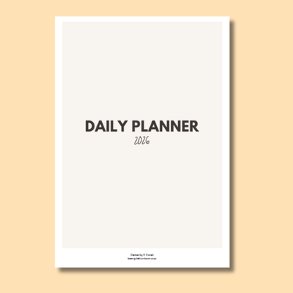 DAILY PLANNER (SIMPLICITY)