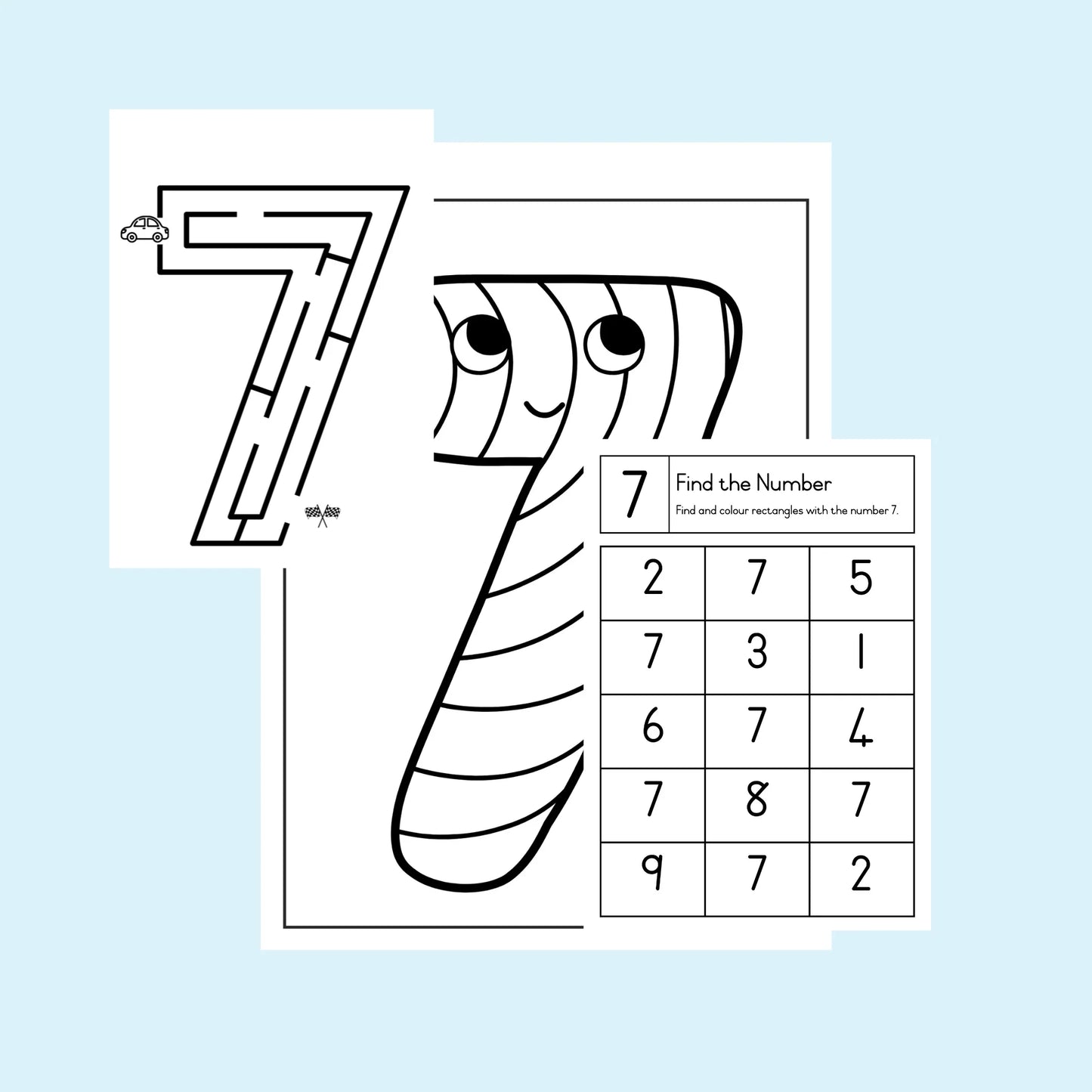 My number 7 book