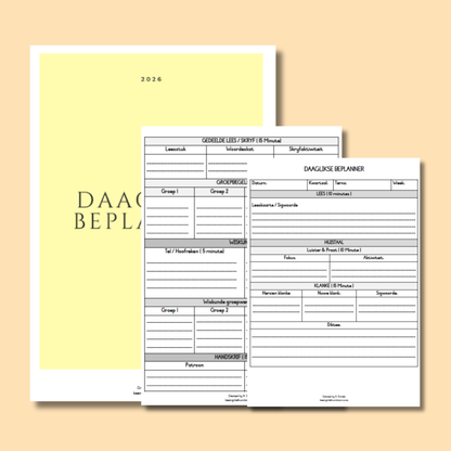 DAAGLIKSE BEPLANNER (SONSKYN)