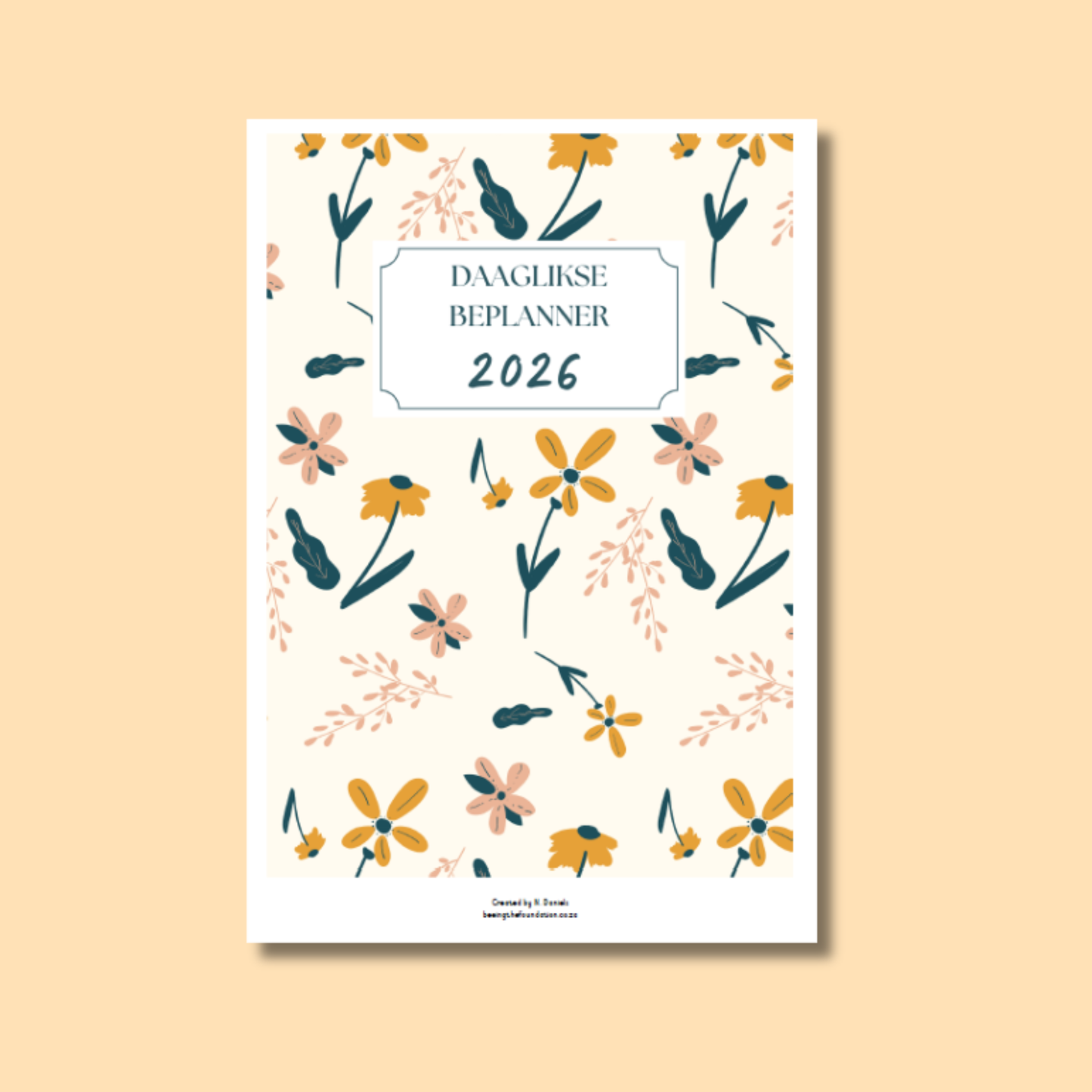 DAAGLIKSE BEPLANNER (BLOMME)