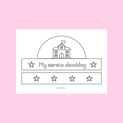 Ons eerste week by die skool