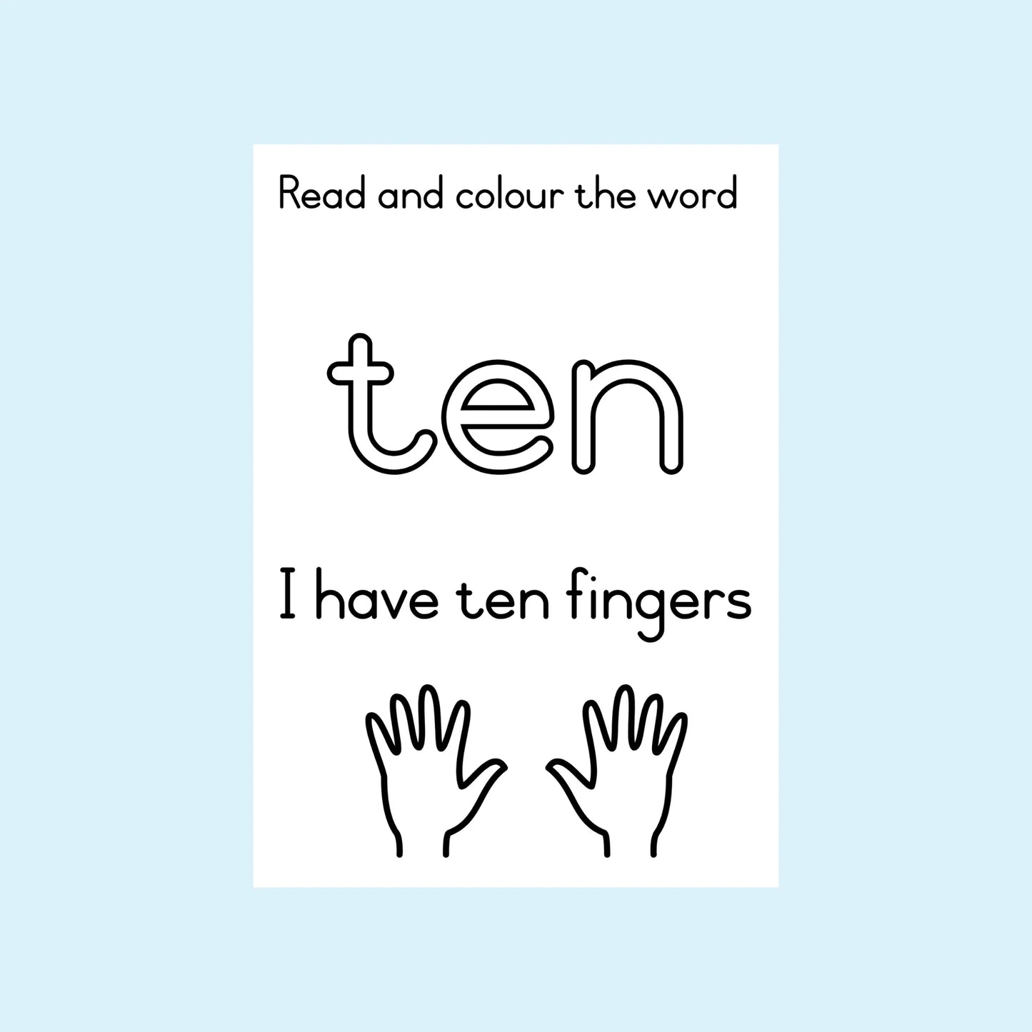 My Number Books