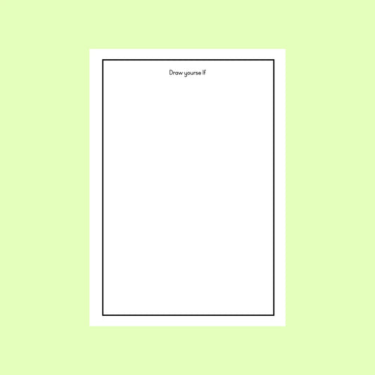Draw yourself template